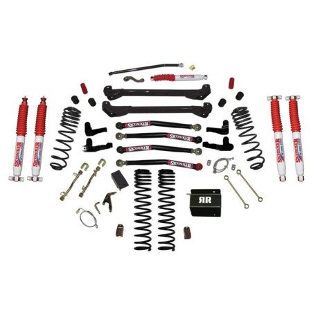 Lift Kit Suspension for 1997-2006 Jeep Wrangler TJ 6-6'' Lift Front and Rear, Front, Rear