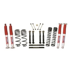 Lift Kit Suspension for 2003-2006 Jeep Wrangler TJ 4-4'' Lift Front and Rear, Front, Rear