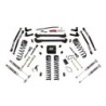 Lift Kit Suspension for 1997-2006 Jeep Wrangler TJ 6-6'' Lift Front and Rear, Front, Rear