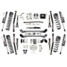 Lift Kit Suspension for 1997-2006 Jeep Wrangler TJ 6-6'' Lift Front and Rear, Front, Rear