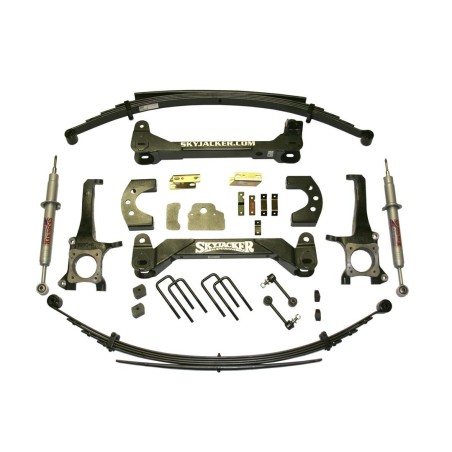 Lift Kit Suspension for 2007-2014 Toyota Tundra 2WD/4WD 6-6'' Lift Front and Rear, Front, Rear