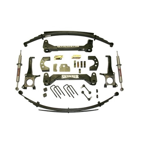 Lift Kit Suspension for 2007-2014 Toyota Tundra 2WD/4WD 6-6'' Lift Front and Rear, Front, Rear