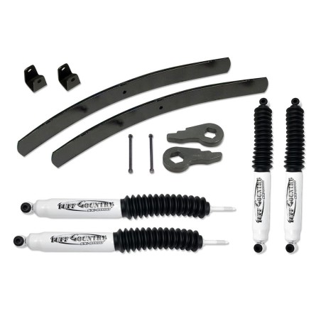 Lift Kit Suspension for 2007-2007 GMC Sierra 2500 HD Classic 4WD 2-2'' Lift Front and Rear, Front, Rear