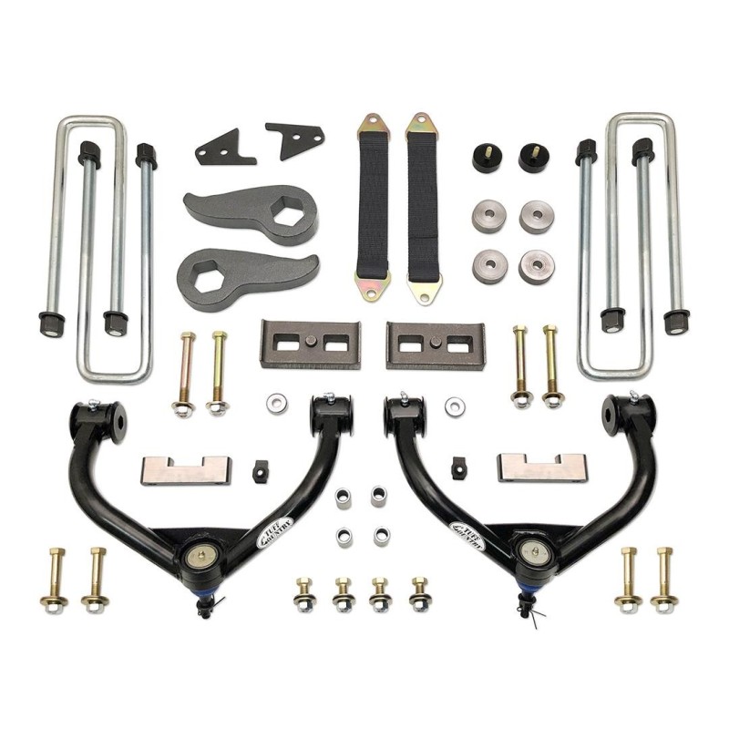 Lift Kit Suspension for 2011-2019 Chevrolet Silverado 2500 HD 4WD 1-1'' Lift Front and Rear, Rear