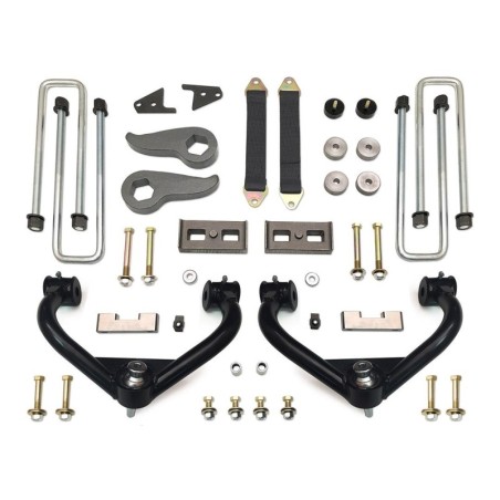 Lift Kit Suspension for 2011-2019 Chevrolet Silverado 2500 HD 4WD 1-1'' Lift Front and Rear, Rear