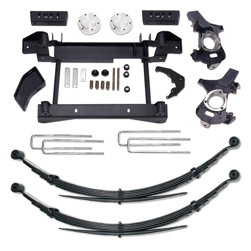 Lift Kit Suspension for 1988-1998 Chevrolet K1500 4-4'' Lift Front and Rear