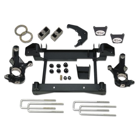 Lift Kit Suspension for 2007-2007 Chevrolet Silverado 2500 HD Classic 4WD 2-2'' Lift Front and Rear, Front