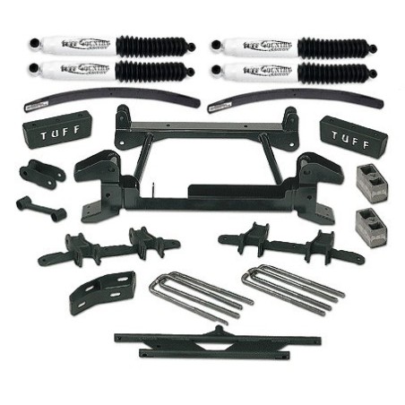 Lift Kit Suspension for 1992-1998 Chevrolet K1500 Suburban 6-6'' Lift Front and Rear