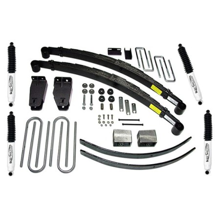 Lift Kit Suspension for 1988-1996 Ford F-250 4WD 3-3'' Lift Front and Rear, Front, Rear