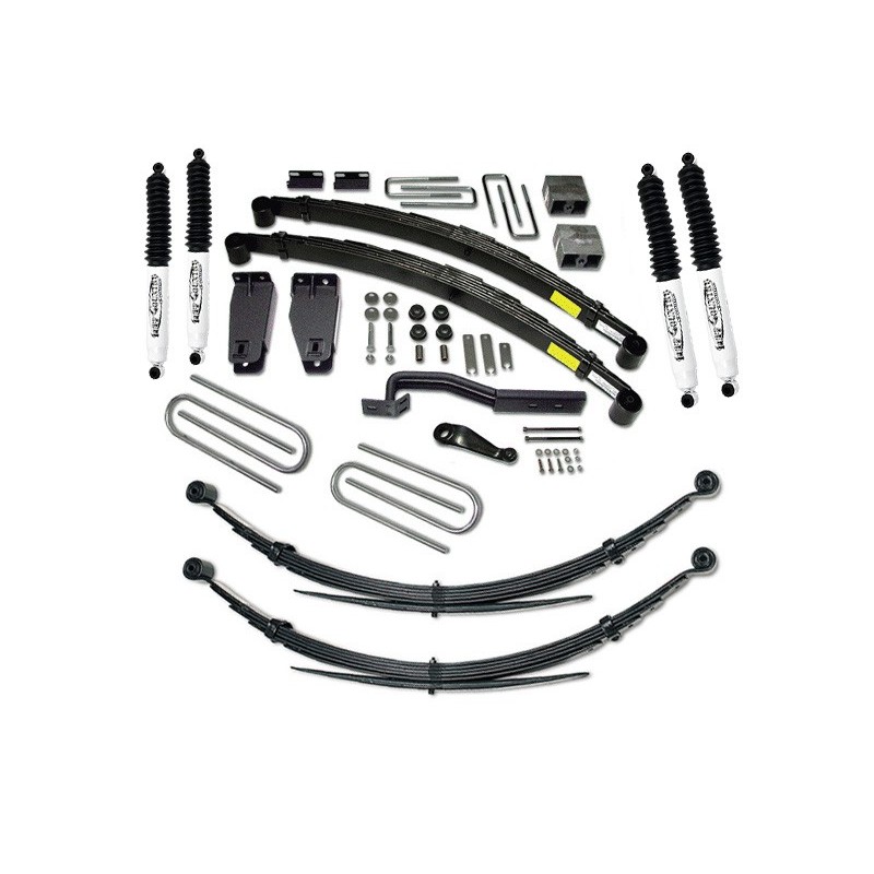 Lift Kit Suspension for 1997-1997 Ford F-250 HD 4WD 5-5'' Lift Front and Rear, Front, Rear