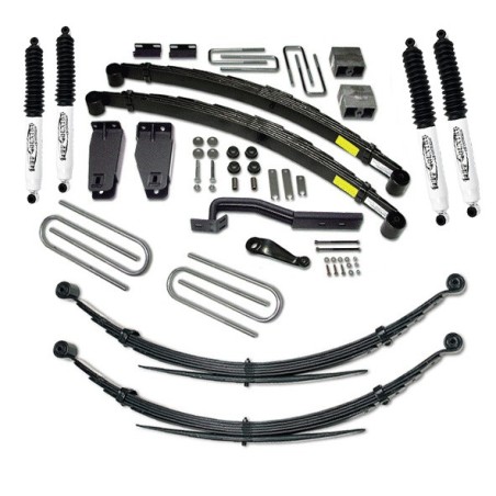 Lift Kit Suspension for 1997-1997 Ford F-250 HD 4WD 5-5'' Lift Front and Rear, Front, Rear