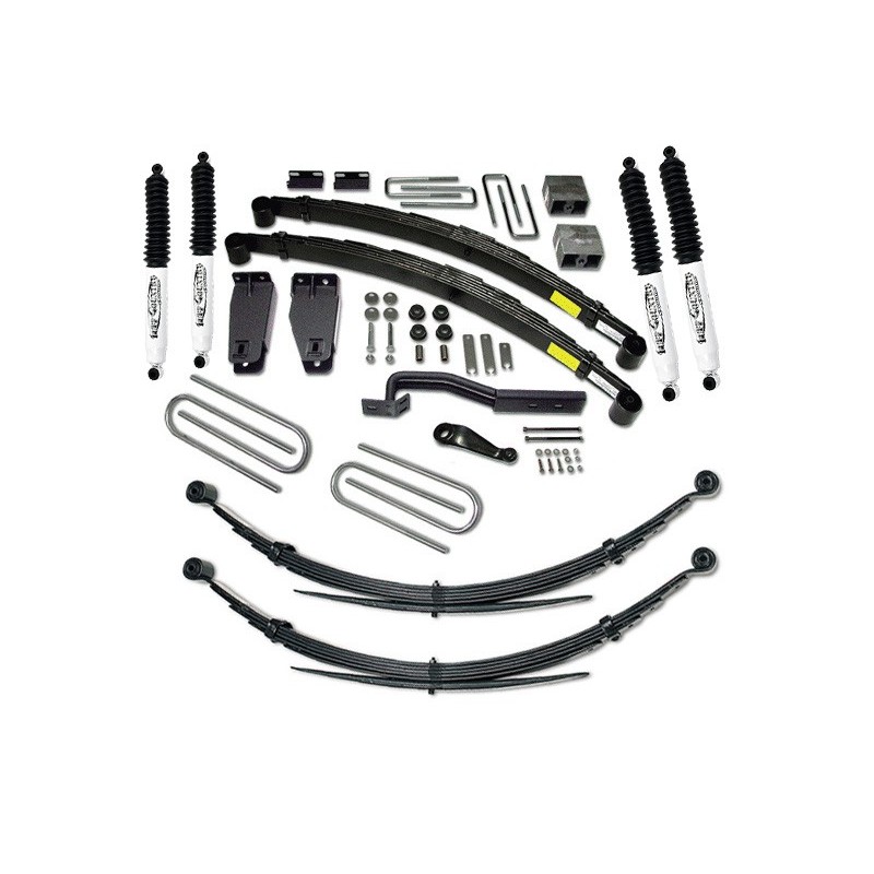 Lift Kit Suspension for 1980-1987 Ford F-250 4WD 5-5'' Lift Front and Rear, Front, Rear