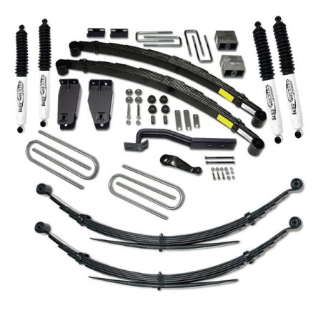 Lift Kit Suspension for 1980-1987 Ford F-250 4WD 5-5'' Lift Front and Rear, Front, Rear