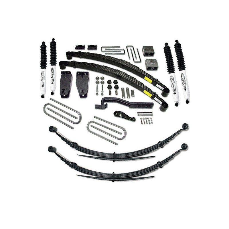 Lift Kit Suspension for 1988-1996 Ford F-250 5-5'' Lift Front and Rear, Front, Rear