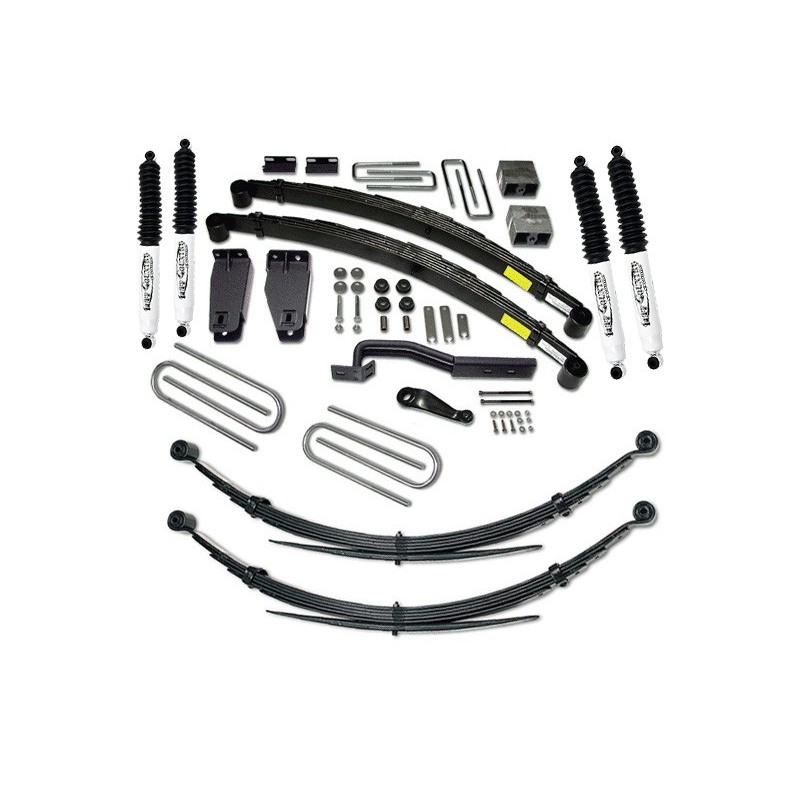 Lift Kit Suspension for 1988-1997 Ford F-250 4WD 5-5'' Lift Front and Rear, Front, Rear