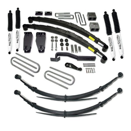 Lift Kit Suspension for 1988-1997 Ford F-250 4WD 5-5'' Lift Front and Rear, Front, Rear