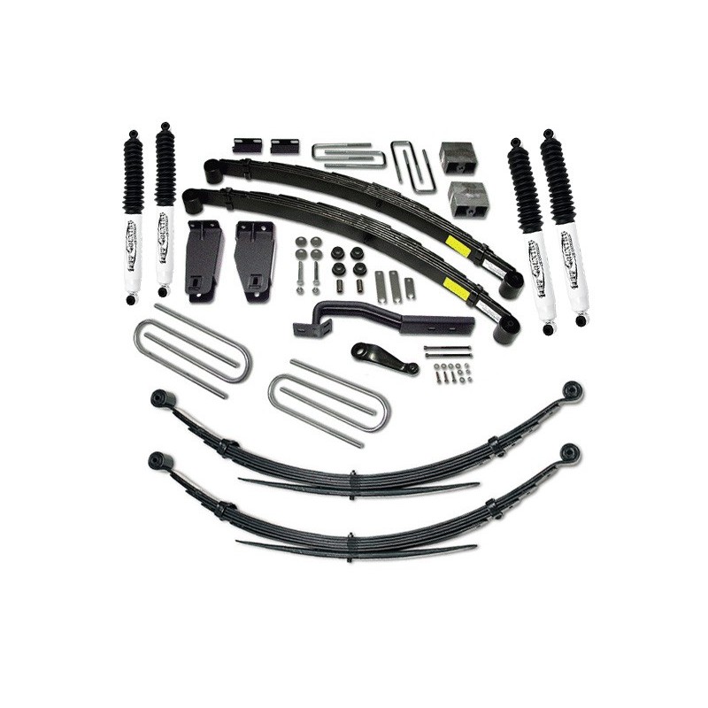 Lift Kit Suspension for 1997-1997 Ford F-250 4WD 5-5'' Lift Front and Rear, Front, Rear