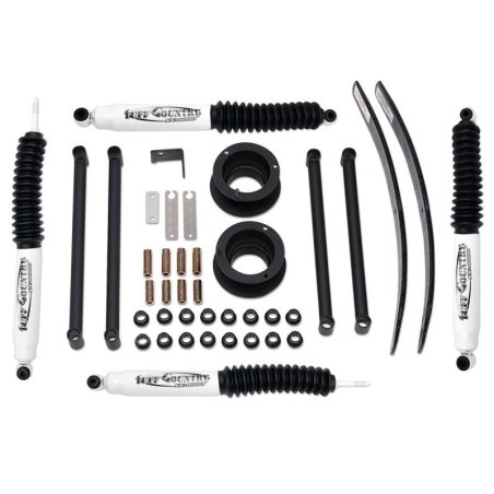 Lift Kit Suspension for 1994-2002 Dodge Ram 3500 4WD 2-2'' Lift Front and Rear, Front, Rear