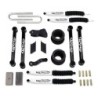 Lift Kit Suspension for 2007-2008 Dodge Ram 2500 4WD 4-4'' Lift Front and Rear, Front, Rear