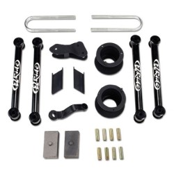 Lift Kit Suspension for 2003-2007 Dodge Ram 3500 4WD 4-4'' Lift Front and Rear, Front