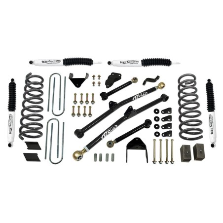 Lift Kit Suspension for 2003-2007 Dodge Ram 3500 4WD 4-4'' Lift Front and Rear, Front, Rear