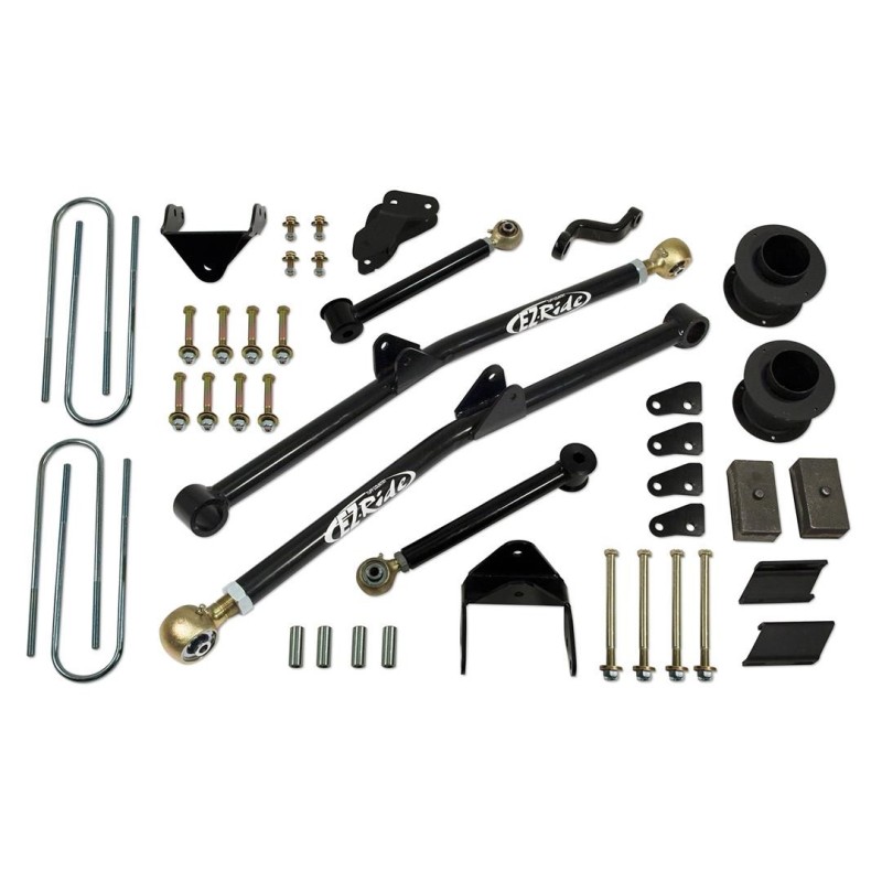 Lift Kit Suspension for 2003-2007 Dodge Ram 3500 4WD 4-4'' Lift Front and Rear, Front, Rear