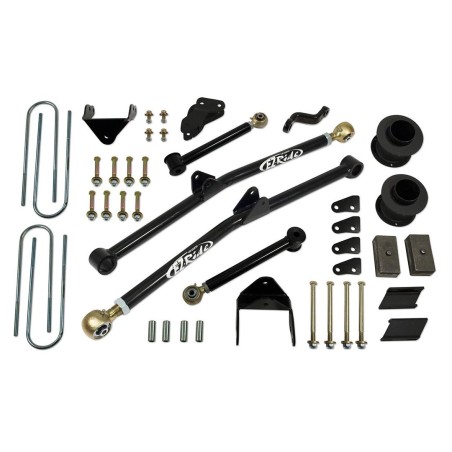 Lift Kit Suspension for 2007-2008 Dodge Ram 2500 4WD 4-4'' Lift Front and Rear, Front, Rear