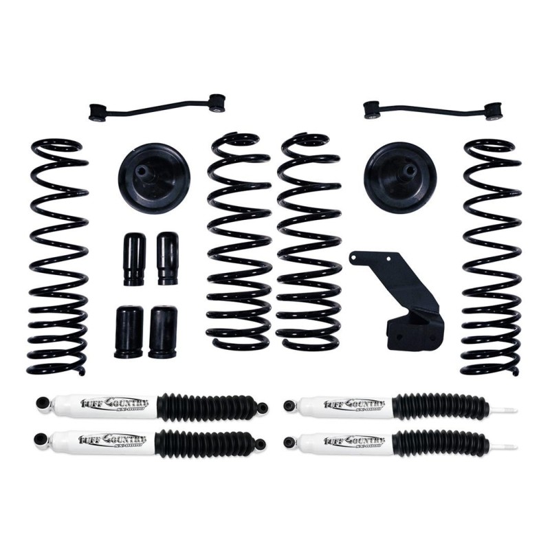 Lift Kit Suspension for 2007-2018 Jeep Wrangler JK 2WD/4WD 2.5-2.5'' Lift Front and Rear, Front, Rear