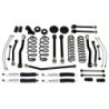 Lift Kit Suspension for 2007-2018 Jeep Wrangler JK 2WD/4WD 4-4'' Lift Front and Rear, Front, Rear