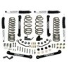 Lift Kit Suspension for 1997-2006 Jeep Wrangler TJ 4-4'' Lift Front and Rear, Front, Rear