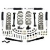 Lift Kit Suspension for 1997-2006 Jeep Wrangler TJ 4-4'' Lift Front and Rear, Front, Rear