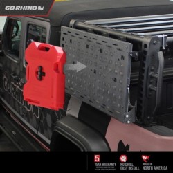 Bed Cargo Rack Side Rail Panel for 2019-2019 Chevrolet Silverado 1500- New Model