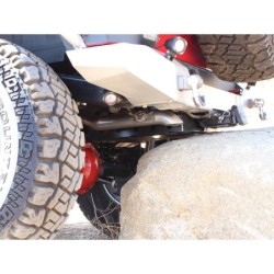 Exhaust System Kit for 2007-2018 Jeep Wrangler JK Rear