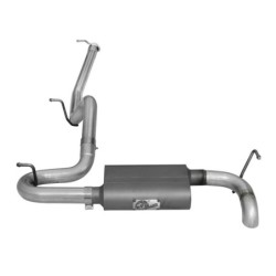 Exhaust System Kit for 2007-2018 Jeep Wrangler JK Rear