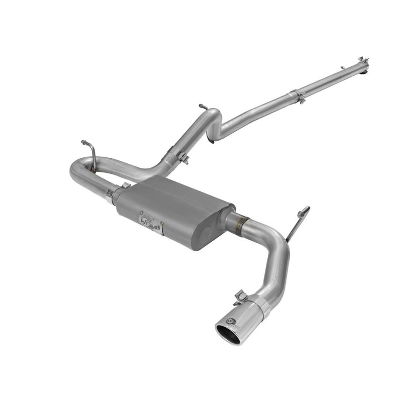 Exhaust System Kit for 2007-2018 Jeep Wrangler JK Rear