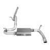 Exhaust System Kit for 2007-2018 Jeep Wrangler JK Rear