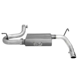 Exhaust System Kit for 2007-2018 Jeep Wrangler JK Rear