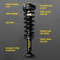 Shock Absorber for 2014-2021 Ram ProMaster 1500