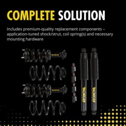 Electronic to Conventional Shock Absorber Conversion Kit for 2002-2006 Chevrolet Avalanche 1500