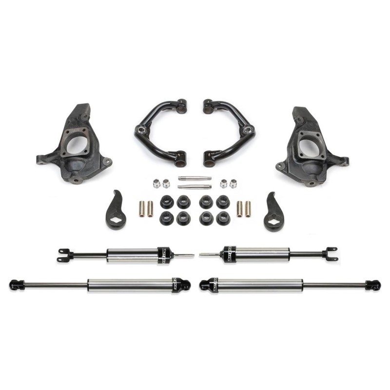 Leaf Spring Block Kit for 2011-2014 Chevrolet Silverado 3500 HD 4WD 1-1'' Lift Rear