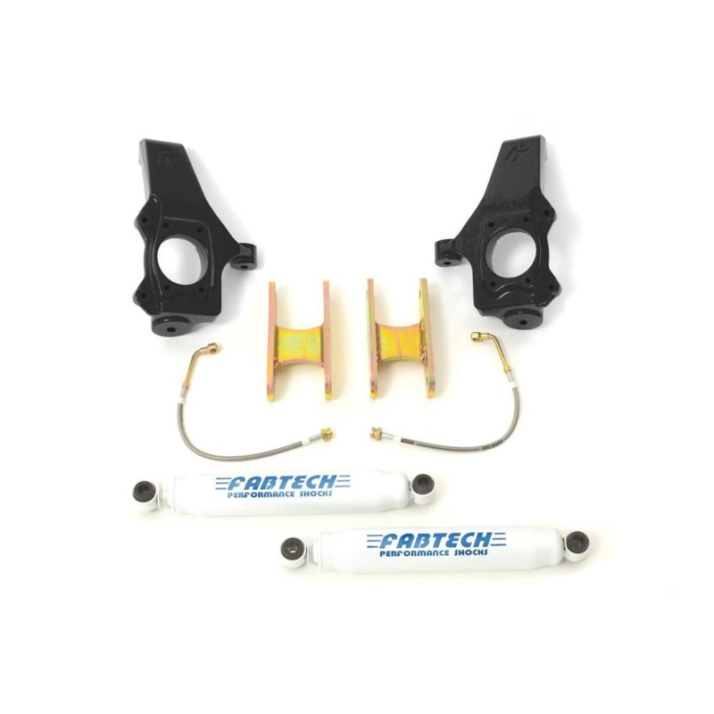 Lift Kit Suspension for 2004-2008 Chevrolet Colorado 2WD 3-3'' Lift Front and Rear, Rear, Front