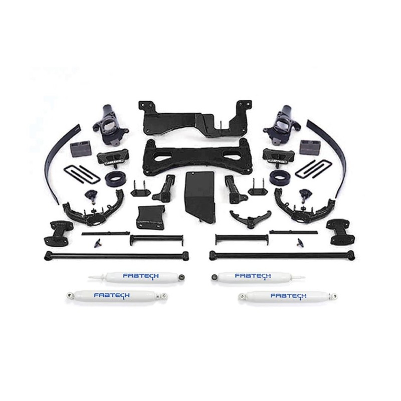 Lift Kit Suspension for 2001-2006 Chevrolet Silverado 2500 HD 4WD 6-6'' Lift Front and Rear