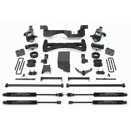 Lift Kit Suspension for 2001-2010 Chevrolet Silverado 2500 HD 4WD Front and Rear