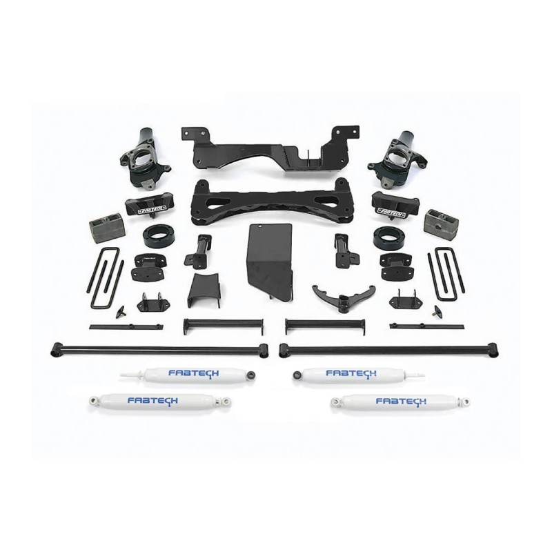 Lift Kit Suspension for 2001-2010 GMC Sierra 2500 HD 4WD Front and Rear