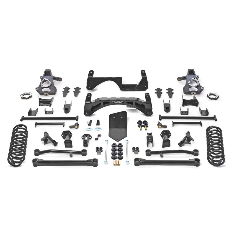 Lift Kit Suspension for 2007-2014 GMC Yukon 4WD 6-6'' Lift Front and Rear, Front, Rear