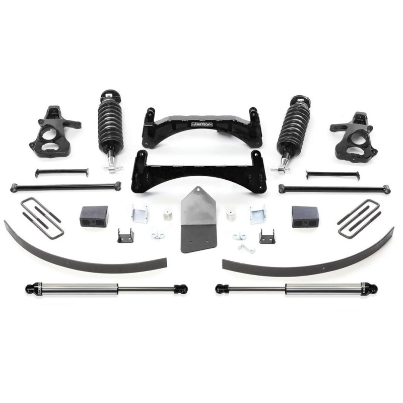 Lift Kit Suspension for 2007-2012 Chevrolet Silverado 1500 6-6'' Lift Front and Rear, Front, Rear