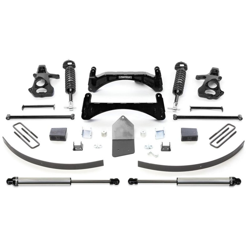 Lift Kit Suspension for 2007-2012 Chevrolet Silverado 1500 2WD 6-6'' Lift Front and Rear, Front, Rear