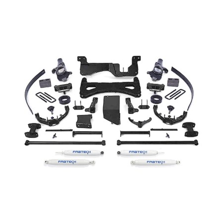 Lift Kit Suspension for 2007-2008 Chevrolet Silverado 2500 HD 4WD 6-6'' Lift Front and Rear