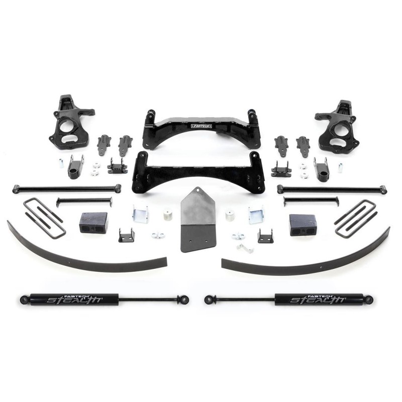 Lift Kit Suspension for 2007-2012 Chevrolet Silverado 1500 2WD 6-6'' Lift Front and Rear, Rear, Front