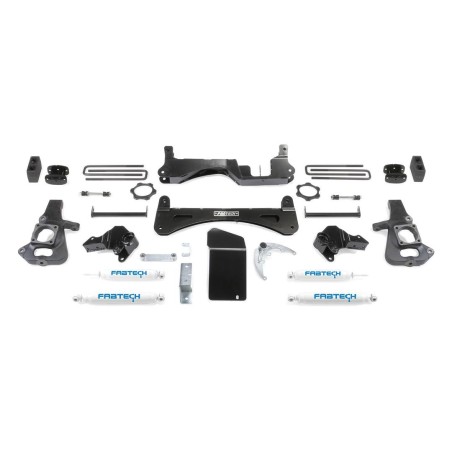 Lift Kit Suspension for 2001-2010 Chevrolet Silverado 2500 HD 4WD 4-4'' Lift Front and Rear